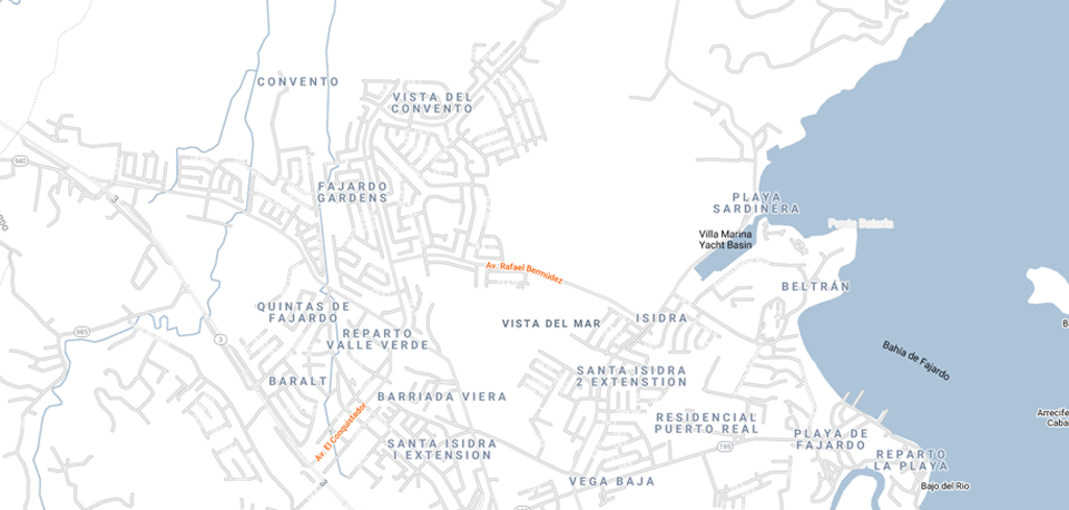 Puerto Rico Office Map